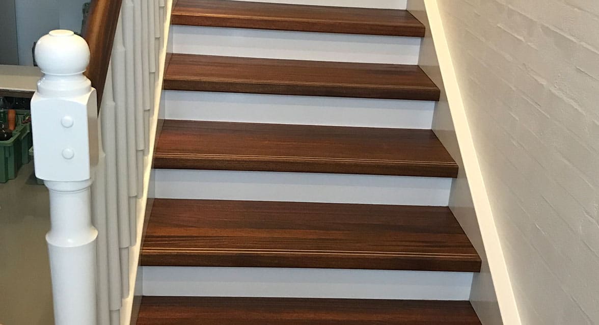 nymalet trappeopgang